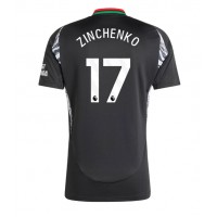 Camisa de Futebol Arsenal Oleksandr Zinchenko #17 Equipamento Secundário 2024-25 Manga Curta